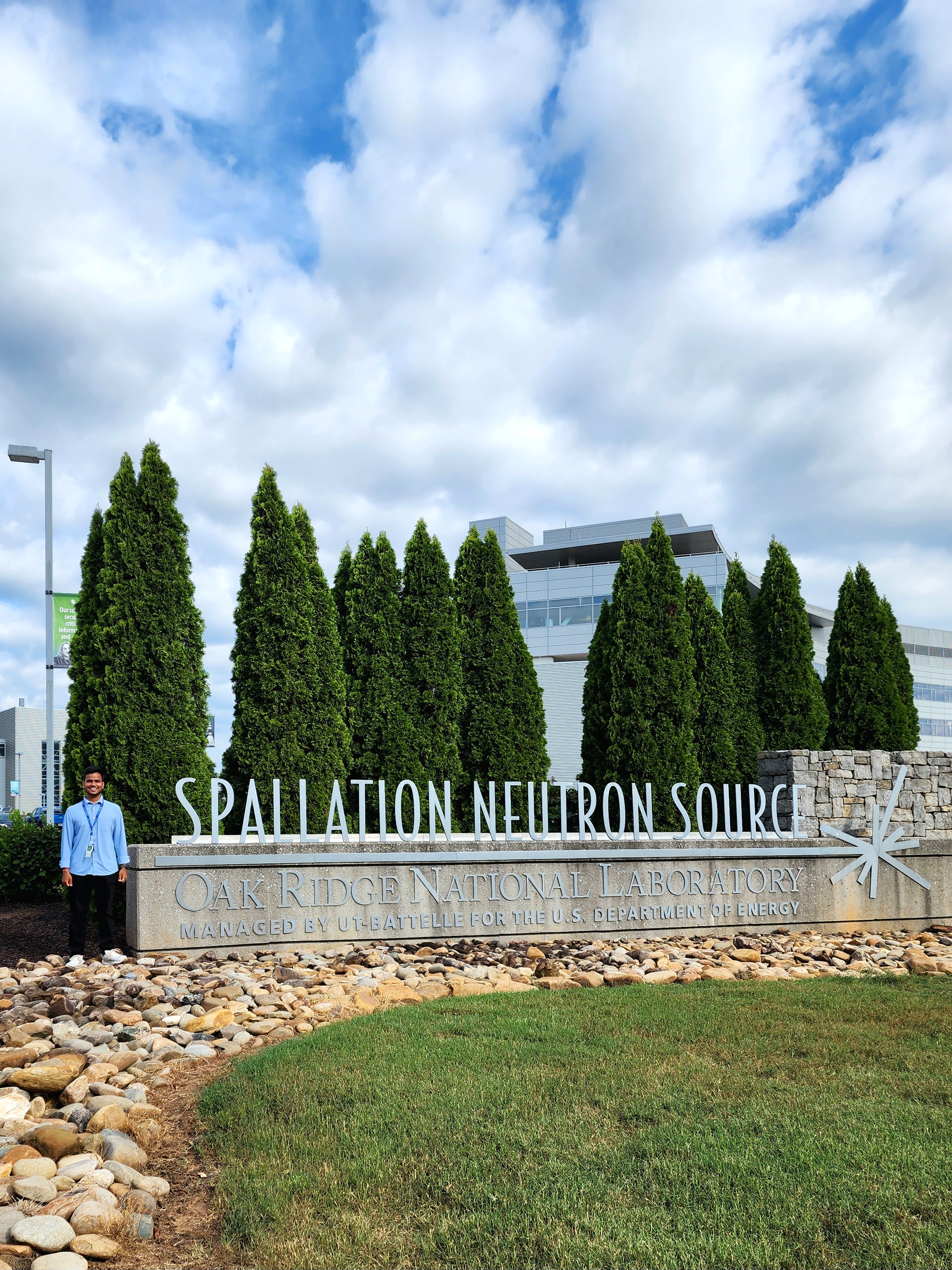 Dr. Chetan Singh at Oak Ridge National Laboratory
