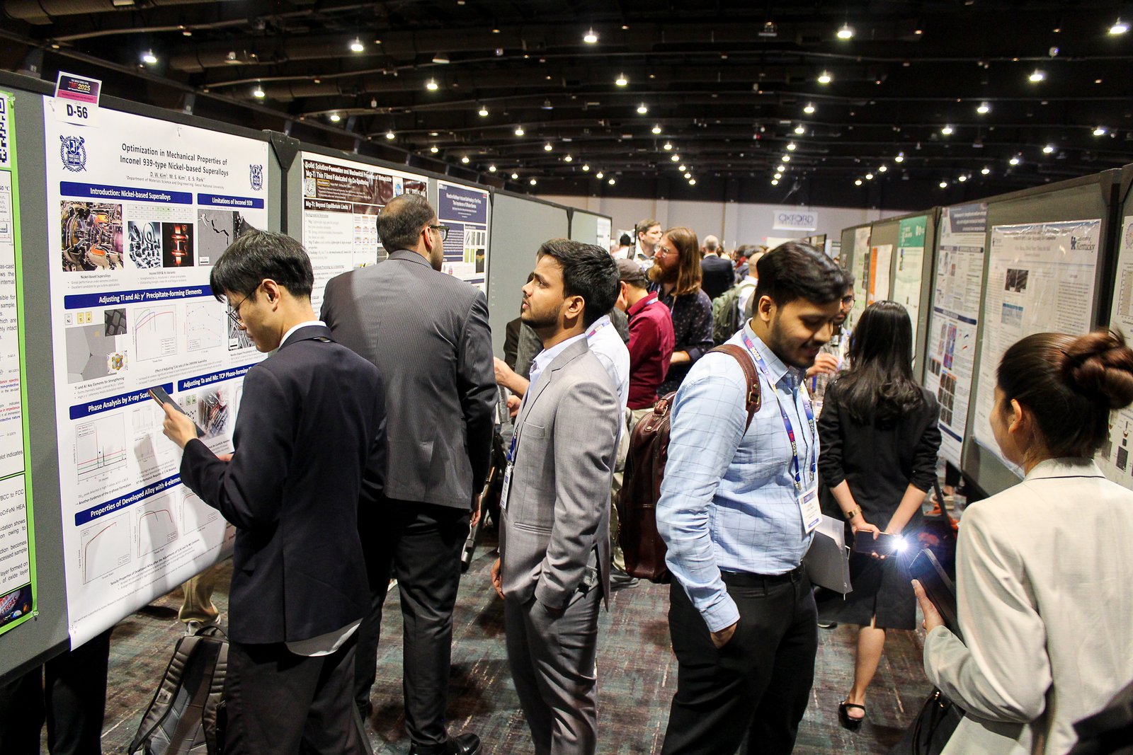 Poster session at the TMS 2026 Annual Meeting